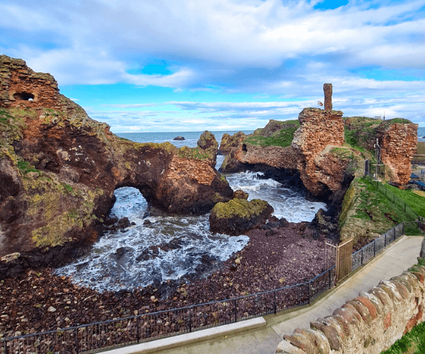 The coast of Dunbar