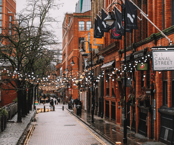 Canal Street in Manchester