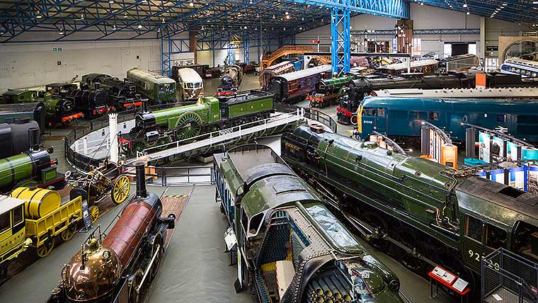 National Railway Museum Great Hall turntable