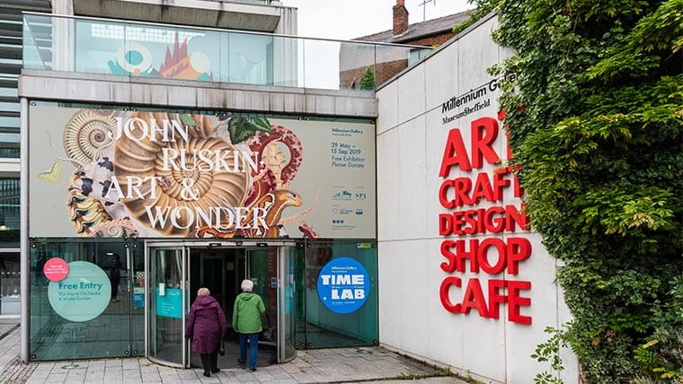 Find out about Sheffield’s fabled steel industry in the city centre Millennium Gallery.
